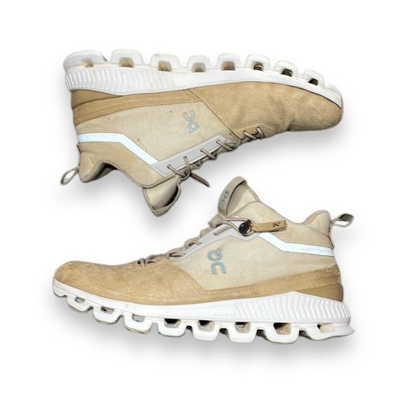 ON Cloud Cloud High Top Sneakers Monochrome Women's 6.5 - Picture 7 of 9